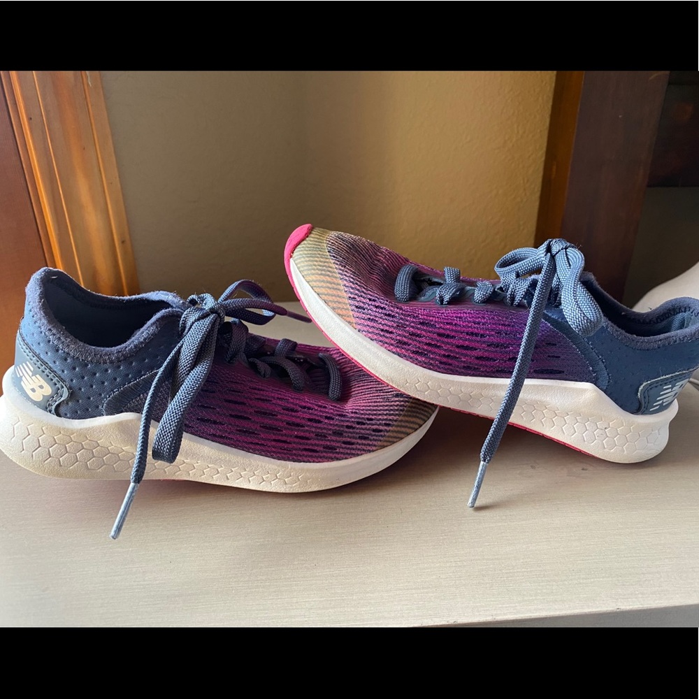 New Balance ombré colored sneakers
